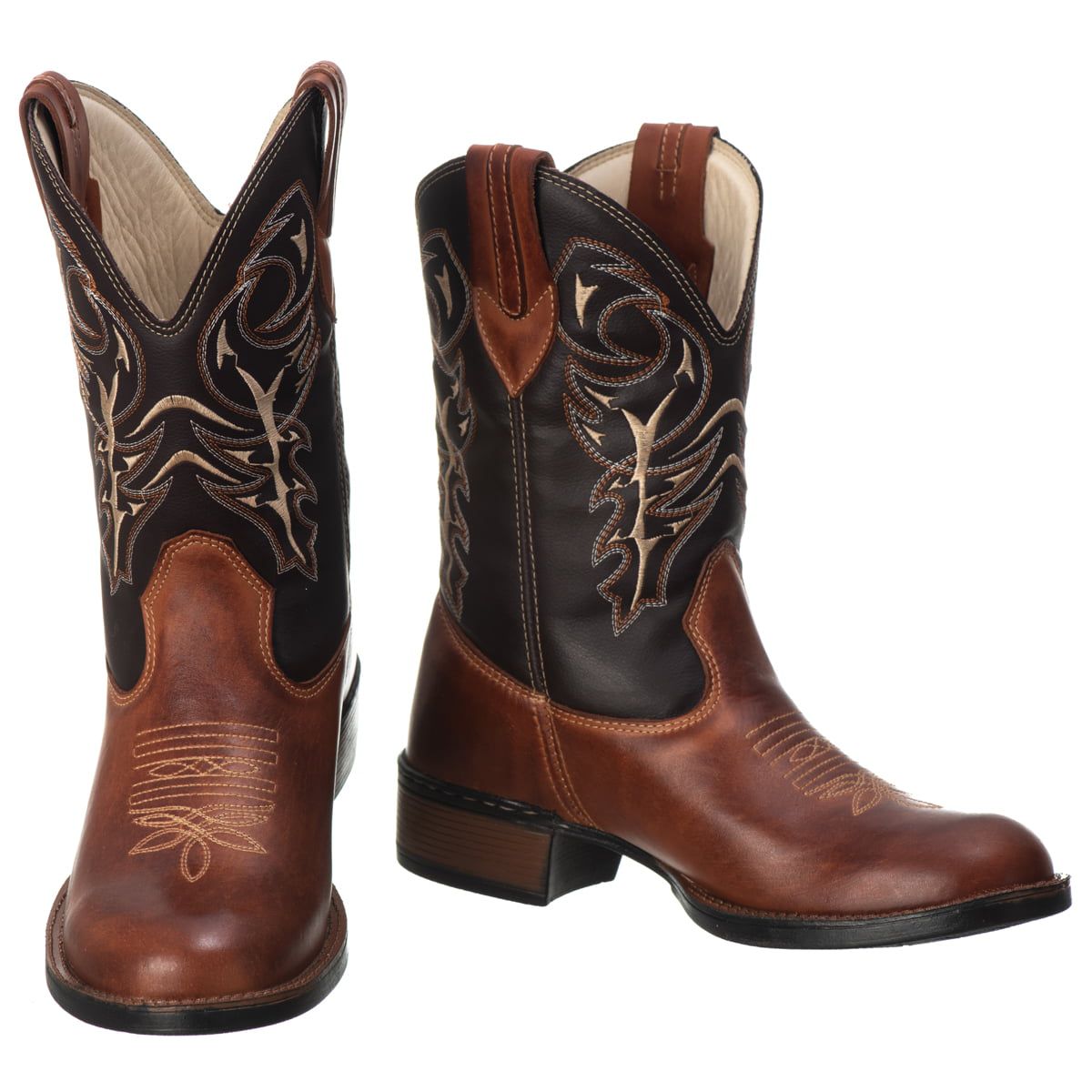 Kit Bota Texana Masculina Campero, Boné Nelore e Carteira - Estilo Country Completo